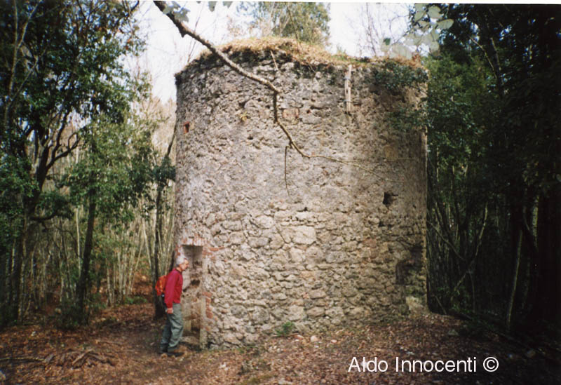 IL CASTELLARE SULLA VETTA DEL MONTE MAGGIO NELLA MONTAGNOLA SENESE